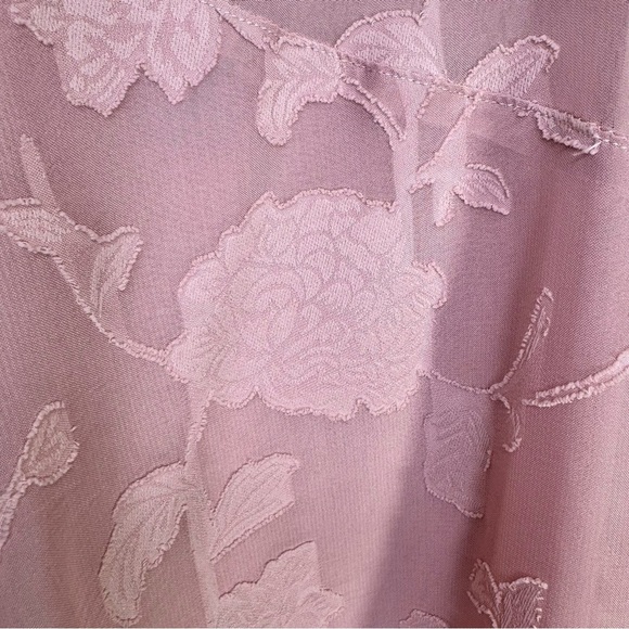 Torrid Chiffon Clip Floral Bubble Hem Blouse Size 3x - Picture 8 of 16